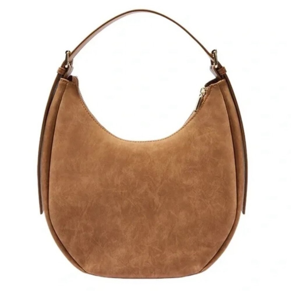 4th & Reckless Una Faux Suede Crescent Bag New w/Tags